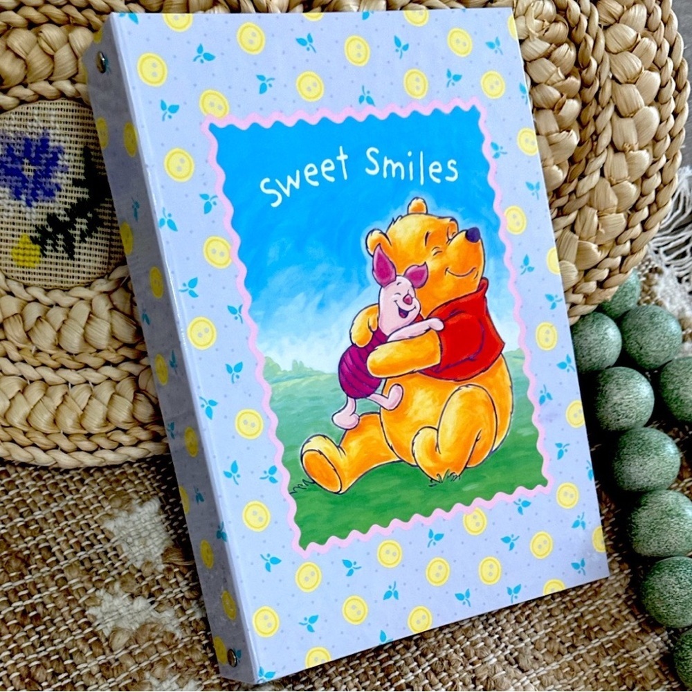 Vintage Hallmark Winnie The Pooh 4x6 Photo Album Holds 100 Photos - Picture 14 of 16